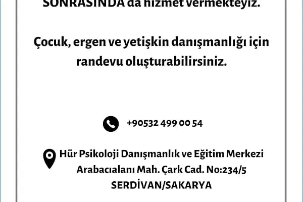 Hür Psikoloji Danışmanlık ve Eğitim Merkezi - Resim 6