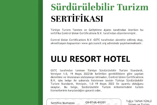 ULU RESORT HOTEL - Resim 5