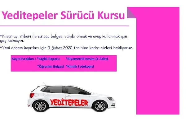 YEDİTEPELER SÜRÜCÜ KURSU - Resim 5
