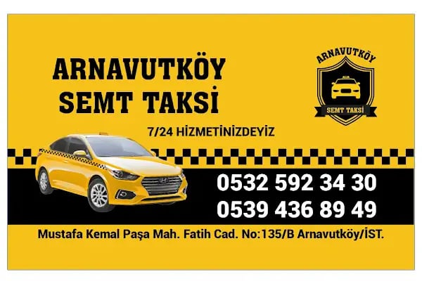 Arnavutköy Semt Taksi - Resim 3