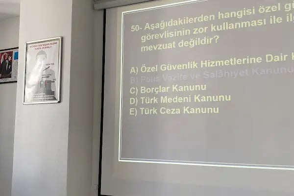 Avcılar Özel Güvenlik Eğitim Kurumu - Resim 7