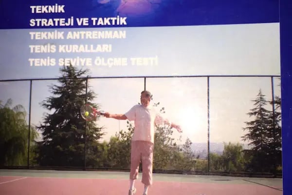 Tenis dersi tenis kursu - Resim 13