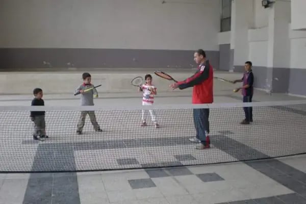 Tenis dersi tenis kursu - Resim 2