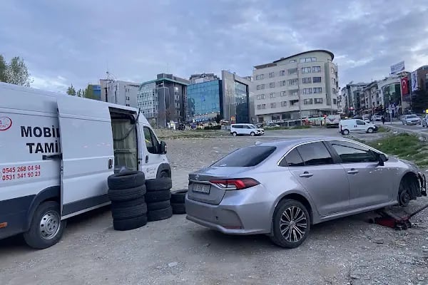 24 Saat Açık Ankara mobil lastik tamiri Yol yardımı - Resim 8