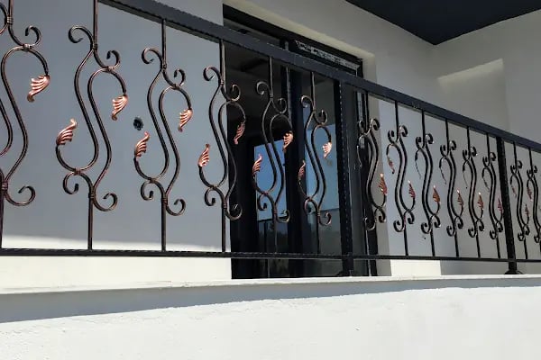 İzmir Buca Laleli metal demir doğrama Demir korkuluk ferforje sineklik - Resim 9