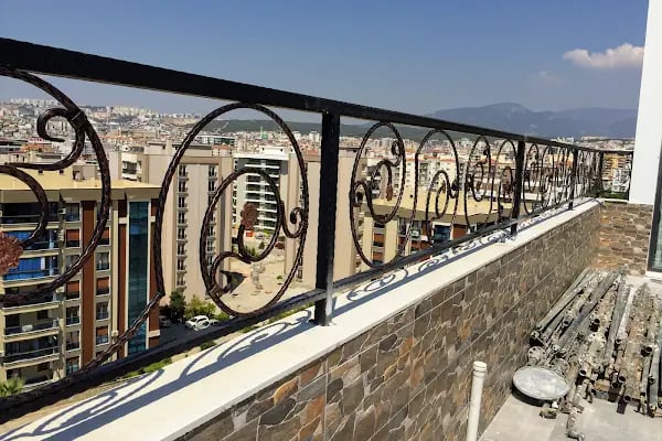 İzmir Buca Laleli metal demir doğrama Demir korkuluk ferforje sineklik - Resim 10