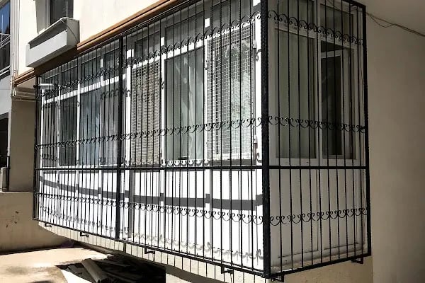 İzmir Buca Laleli metal demir doğrama Demir korkuluk ferforje sineklik - Resim 8