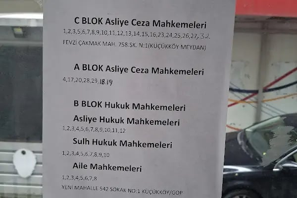 Gaziosmanpaşa Adliyesi C blok (Asliye Ceza) - Resim 6