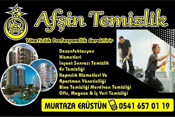 AFŞİN TEMİZLİK BİNA YÖNETİMİ VE EMLAK ŞİRKETİ - Resim 2