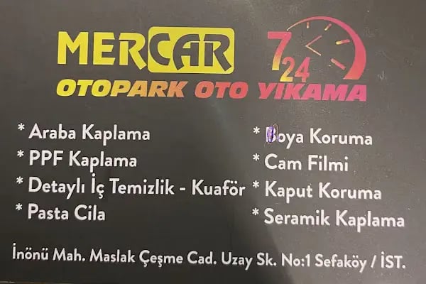 MERCAR OTO YIKAMA ~ 7/24 OTOPARK - Resim 15