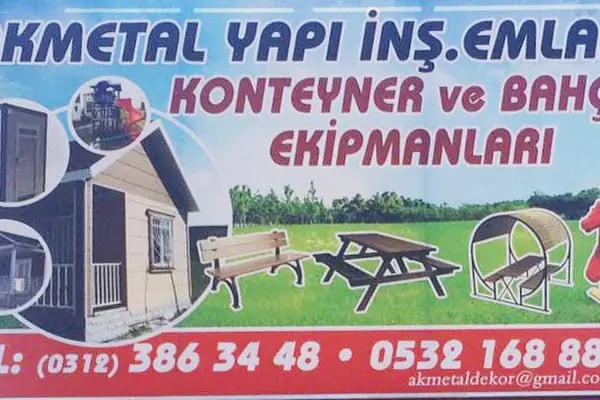 AK Metal Yapı İnş. Emlak Konteyner ve Bahçe Ekipmanları - Resim 4