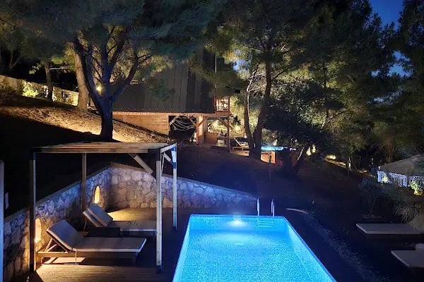 Pan Urla Wooden House | Ahşap Ev Kiralama - Resim 20