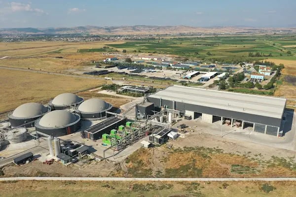 Balıkesir Biyogaz Enerji Tesisi - Energrom - Resim 1