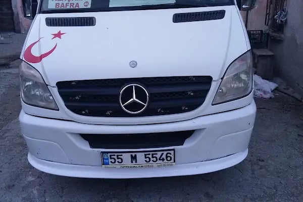 Alaçam Bafra Minibüs Durağı - Resim 1