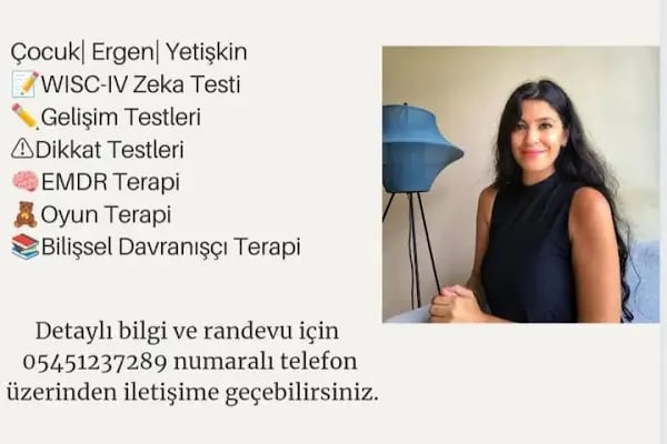 Uzman Psikolog Gamze Köse (EMDR Terapisi, Çocuk - Ergen- Yetişkin- Çift Psikoloğu, wisc-4 zeka testi, moxo, HALKALI Psikolog) - Resim 3