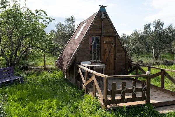 Teos Sanat Kampı -Kamp-Çadır-Bungalow-karavan Konaklama - Resim 7