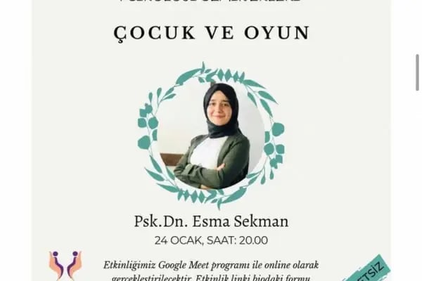 Psk. Dan. Esma Sekman, Psikolojik Danışma ve Rehberlik - Resim 4