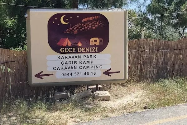 Gece Denizi Kamp Yeri - Karavan ve Çadır Kampı - Resim 13